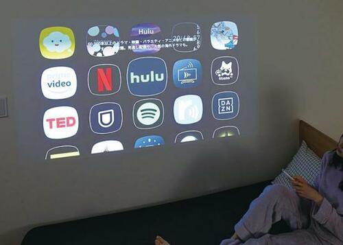 最新プロジェクターでドラマ一気見！サブスクどっぷりコース イメージ