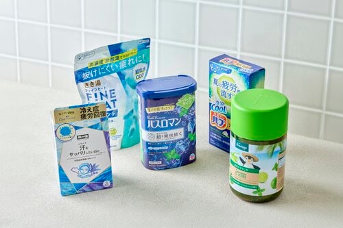 夏用クール入浴剤の選び方 夏用クール入浴剤おすすめ イメージ