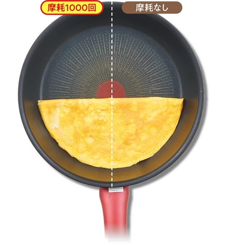 コーティング耐久性：◎+ フライパンおすすめ イメージ