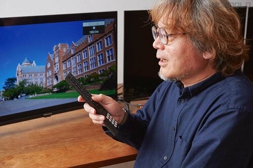 音声操作で検索がはかどる 32型テレビおすすめ イメージ