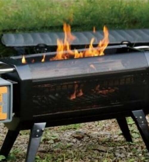 送風ファンで煙削減＋燃焼効率UP！ スマホで操る焚き火台バイオライト イメージ5