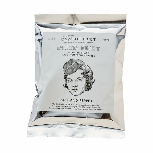 羽田空港で買えるお土産おすすめ AND THE FRIET ドライフリット ソルト アンド ペッパー イメージ1
