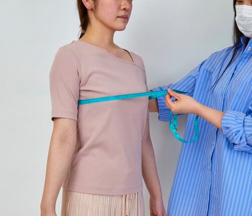テスト1:サイズの変化 小さく見せるブラトップおすすめ イメージ