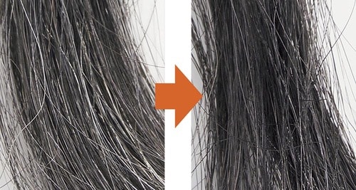 使うたびにツヤのある黒髪に イメージ