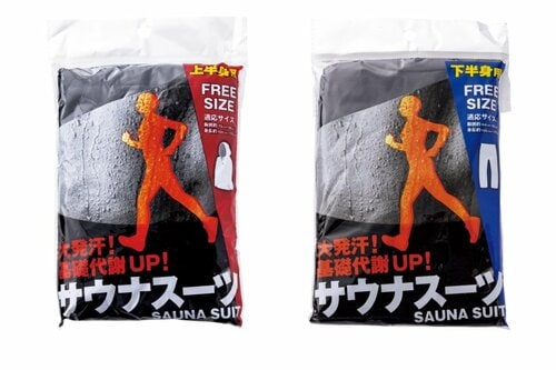 キャンドゥ「サウナスーツ 上半身用・下半身用」 イメージ