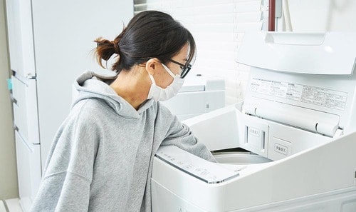 洗濯物が取り出しやすい イメージ