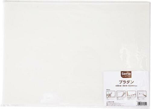 DIYで木の棚を作れちゃうセリアのプラダン イメージ