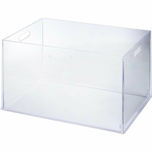 ニトリのキッチン・収納便利グッズおすすめ ニトリ 透明収納ケース レギュラー イメージ1