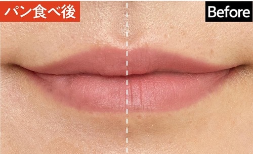 落ちにくさ：発色も質感もほぼ塗りたて！ リッププランパーおすすめ イメージ