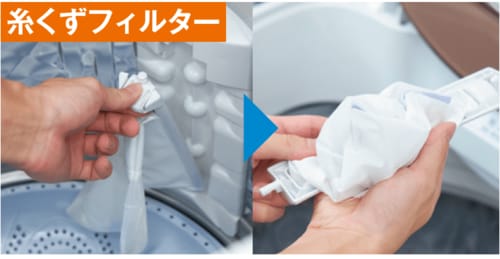 糸くずフィルター イメージ