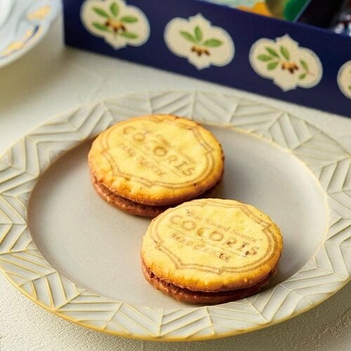 東京駅で買えるお土産おすすめ COCORIS サンドクッキー ヘーゼルナッツと木苺 (6個入) イメージ