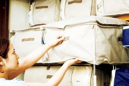 キッチリ詰められて大容量！ニトリの「ふとん収納バッグ」 イメージ2