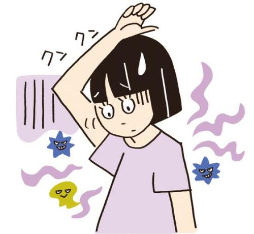 しつこい衣類のニオイは消臭スプレーで撃退!