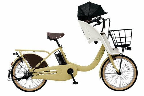 前乗せタイプ:子どもが視界に入り安心感がある 電動アシスト自転車おすすめ イメージ