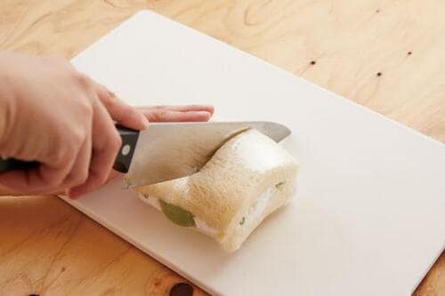 サンドイッチをきれいに仕上げるポイント イメージ5