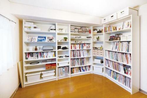 ポイント：自分流を極められる本棚 イメージ2