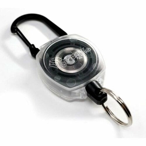 カラビナおすすめ KEY-BAK サイドキック カラビナ付 リール キーホルダー イメージ1