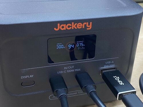 ▼各ポートの単独出力測定結果 Jackery Explorer 100 Plusおすすめ イメージ