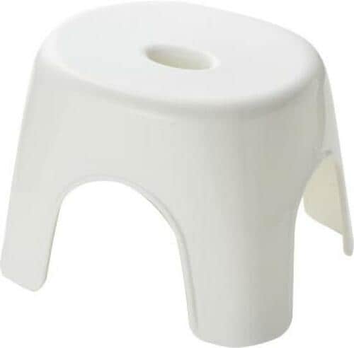 浴槽に引っ掛けてカビを防ぐ！ 「エミール風呂イス 24cm」 イメージ