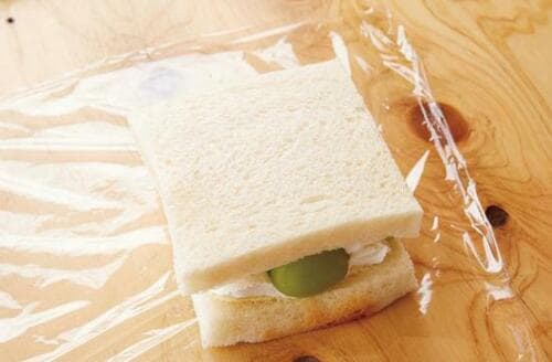 サンドイッチをきれいに仕上げるポイント イメージ