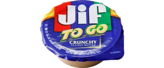 巴商事:JIF TO GO クランチピーナッツバター:お菓子