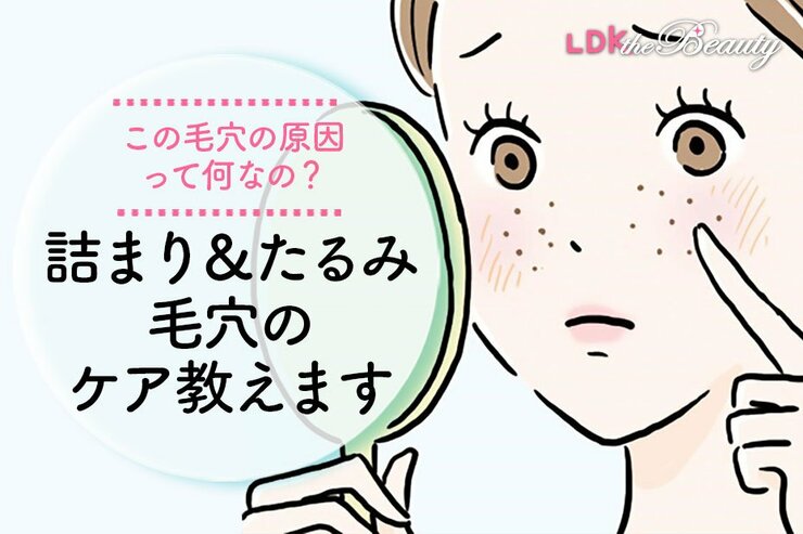 たるみ毛穴に詰まり毛穴…悩みが尽きない毛穴事情をお助けします！（LDK）