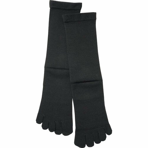 消臭靴下おすすめ オカモト SUPER SOX メンズ クルー丈 リブ柄(5本指) イメージ