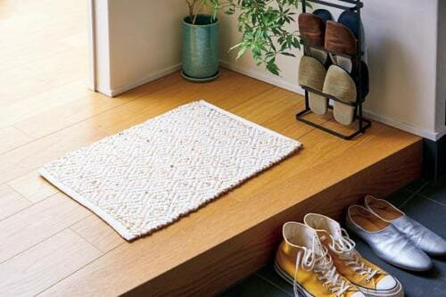 “ニトリ”のダイヤ柄マットで玄関をゴージャスに！ イメージ2