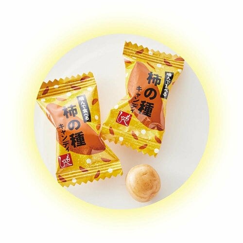 40位: もへじ「噛んで食べる柿の種キャンディ きなこ味」 カルディおすすめ イメージ2