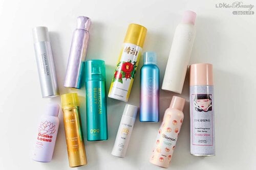 ツヤ出しヘアスプレーのテスト方法 ツヤ出しヘアスプレーおすすめ イメージ