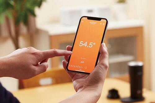 スマホアプリで温度設定