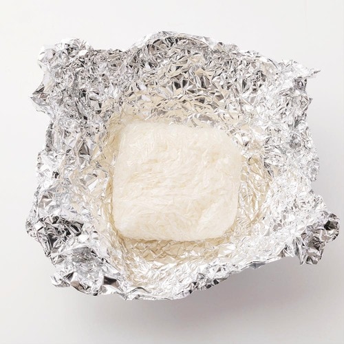 バットがないならアルミホイルを使うのもあり ご飯冷凍容器おすすめ イメージ