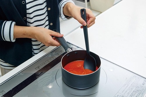 小回りがきく! 無印良品「シリコーン調理スプーン スモール」 イメージ2