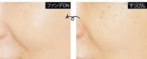 毛穴の凹凸、小鼻の赤みシミの全方位をカバー ファンデーションおすすめ イメージ