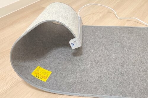 本体が傾いたり倒れると、自動で電源オフされる イメージ