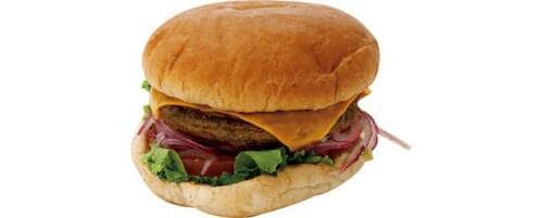 フードコート:1/3パウンドチーズバーガー:食品