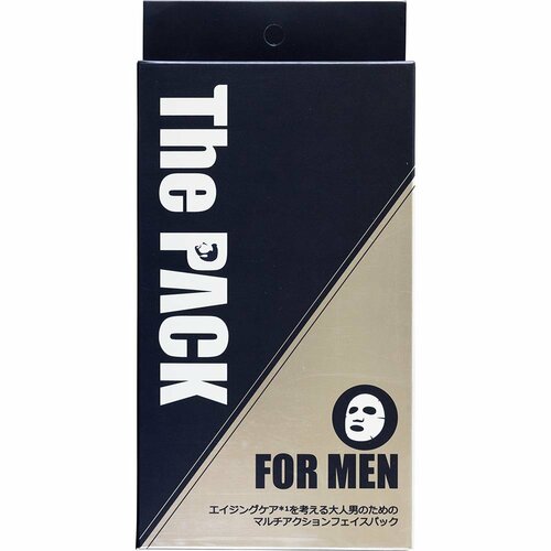 メンズフェイスパックおすすめ シン・インターナショナル The PACK FOR MEN イメージ