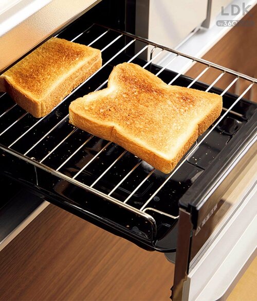 5:トーストは魚焼きグリルが安くておいしい イメージ