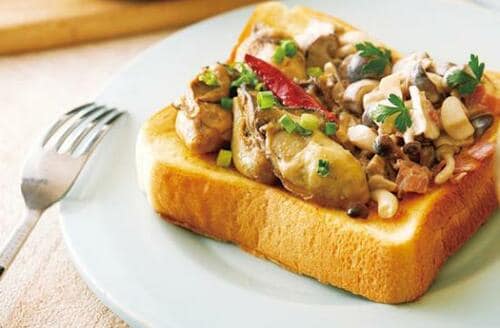 STEP3：パンに盛り付けます イメージ2