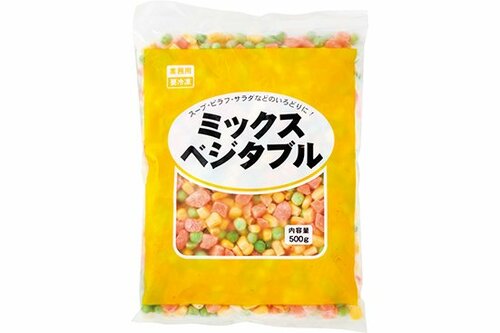 業務スーパー:ミックスベジタブル 500g:冷凍食品
