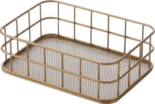 水まわりでも使える「スチールバスケット」 イメージ