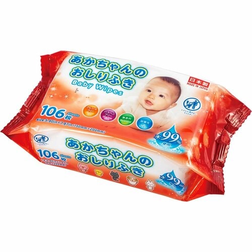 おしりふきおすすめ ダイソー あかちゃんのおしりふき イメージ1