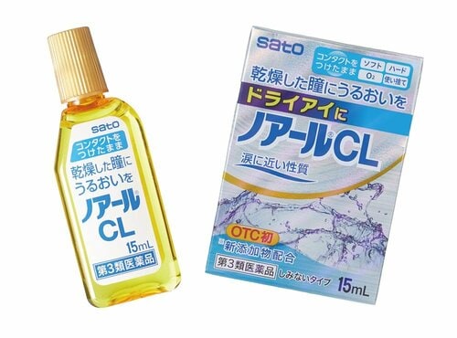 佐藤製薬「ノアールCL 第3類医薬品」 ドライアイ用目薬おすすめ イメージ