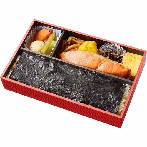 駅弁おすすめ てとて おいしい海苔弁当（紅鮭塩焼） イメージ2