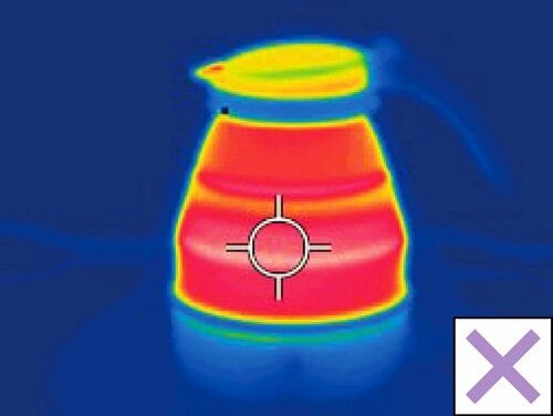沸騰時の表面温度 折りたたみケトルおすすめ イメージ