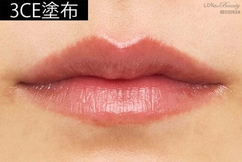 3CE塗布 低彩度リップおすすめ イメージ