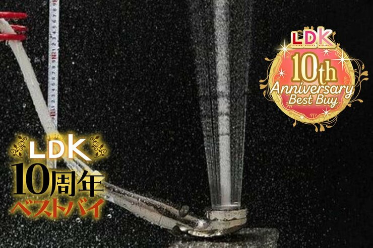 これで節水なんて嘘みたい！ シャワーヘッド、変えて大正解のおすすめは？【LDK10周年ベストバイ】