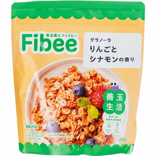 グラノーラおすすめ ミツカン Fibee グラノーラ りんごとシナモンの香り イメージ1