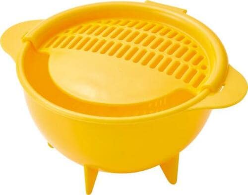 水を入れてチン！ダイソー「半熟たまごボール」 イメージ