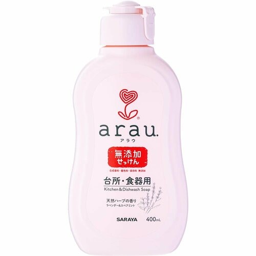食器用洗剤おすすめ サラヤ アラウ. 台所・食器用 せっけん イメージ
